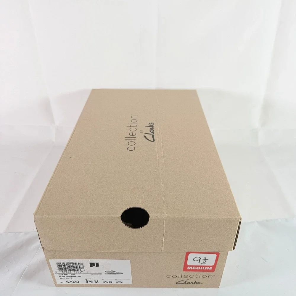 Clarks Gaskill Low Olive Combination Mens Size 9.5 M Sneaker 261629307085 New